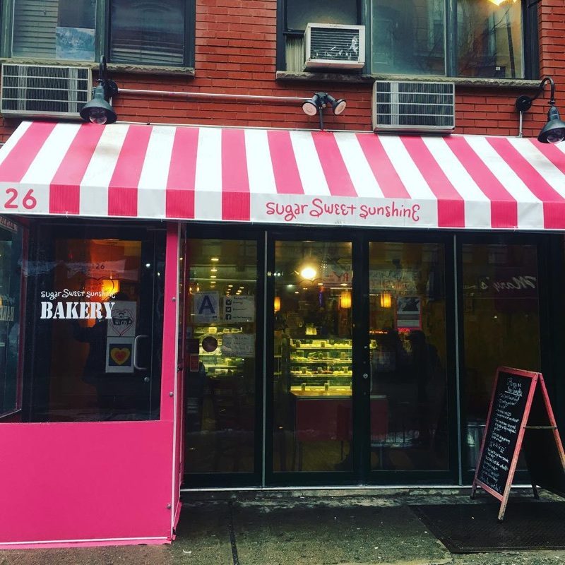 Sugar Sweet Sunshine Bakery in New York City. Photo: Instagram