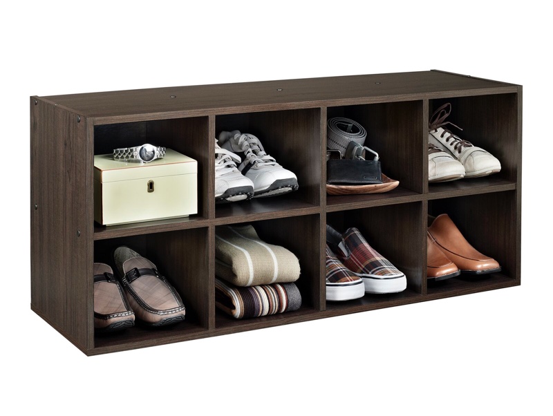 ClosetMaid 8-Compartment 8 Pair Stackable Shoe Rack $49.99