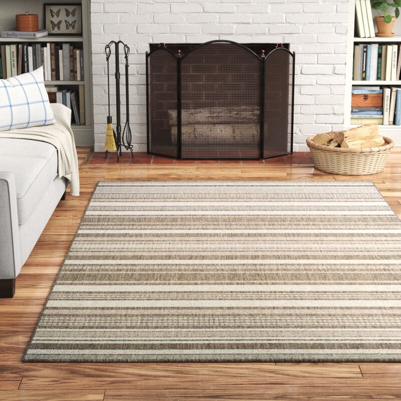 Andover Mills Oavia Taupe Area Rug $121.99