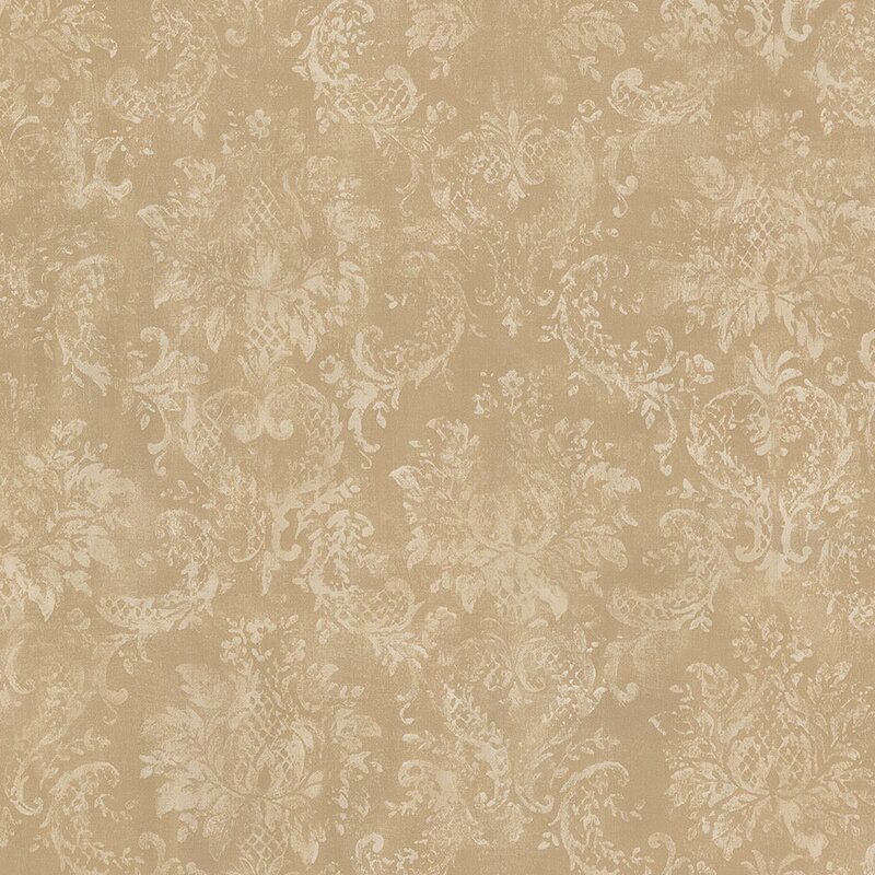 Ophelia & Co. Hamerton 32.8" x 20.5" Wallpaper Roll in Beige $1.05/sq. ft.