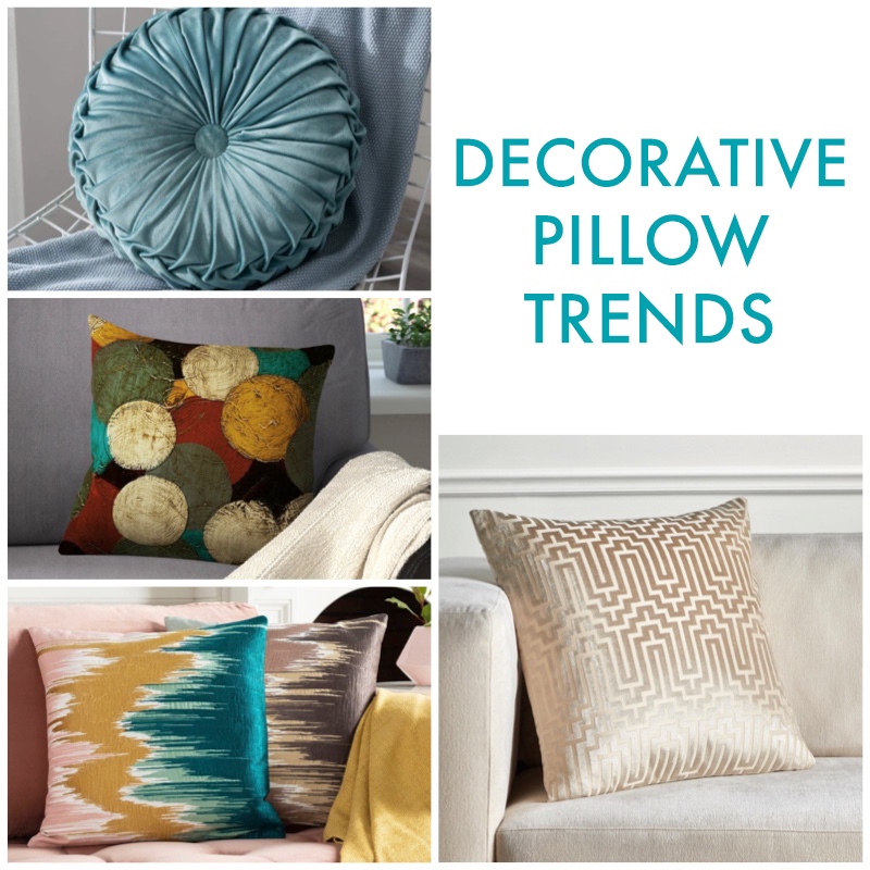 Accent pillows can add pizzazz to your home decor