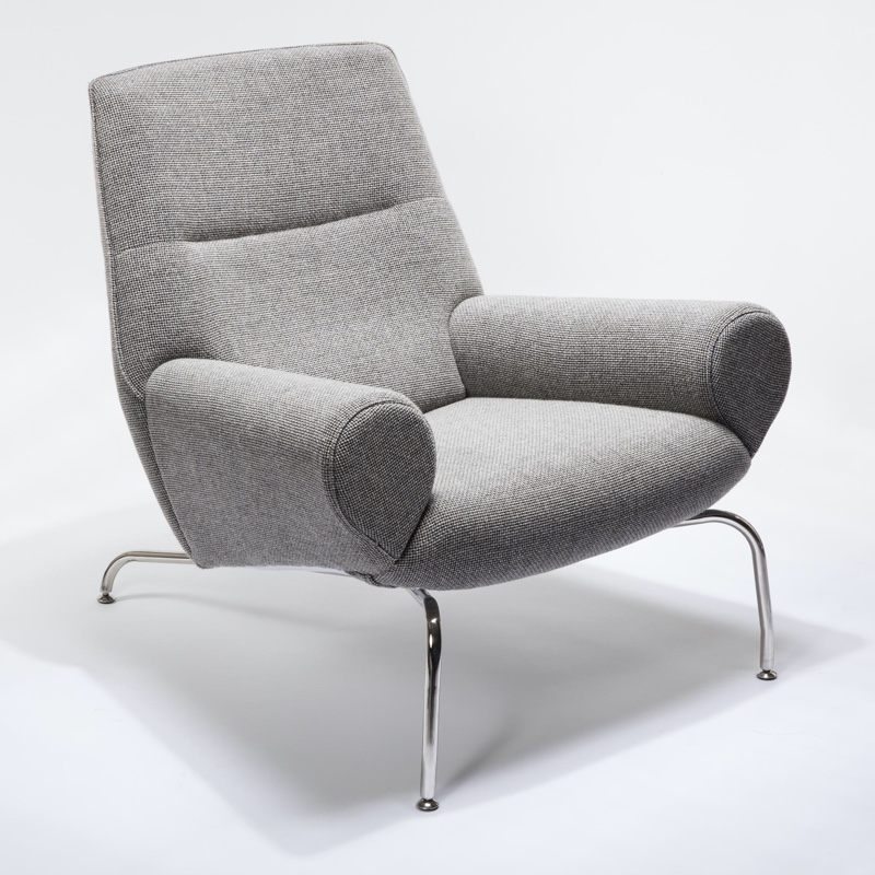 Galla Home Erlich Lounge Chair in Gray $999