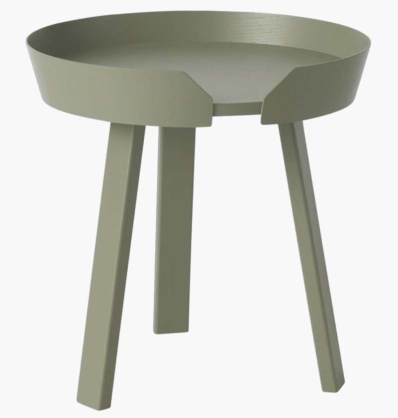 Muuto Around Coffee Table in Dusty Green (Small) $449