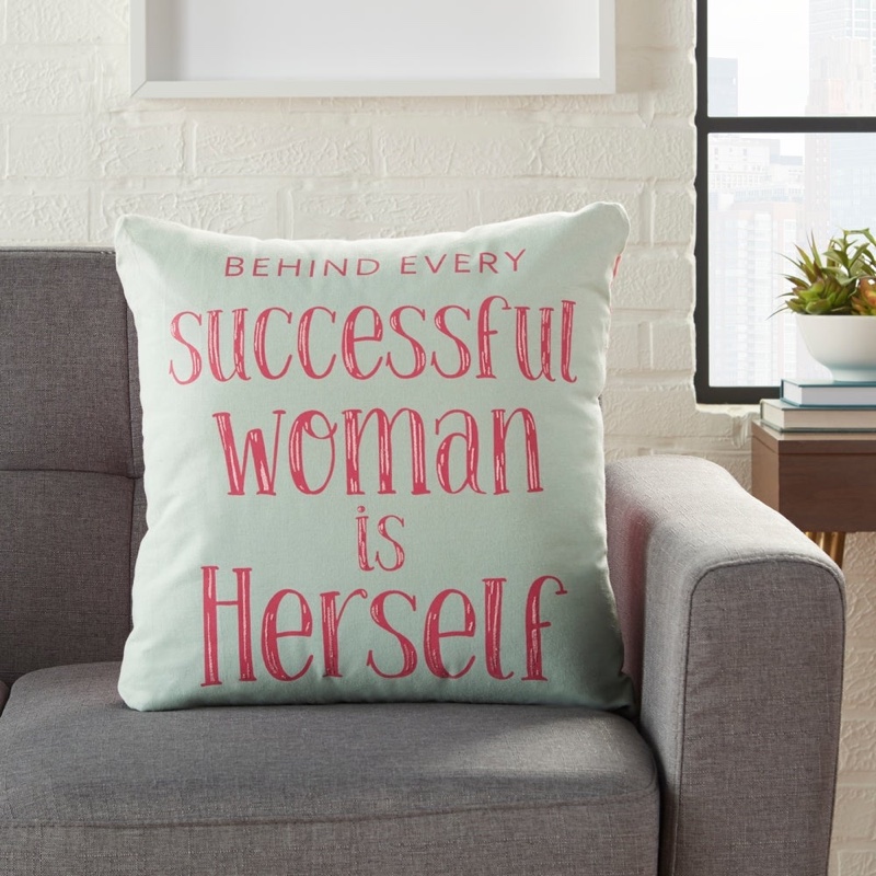 Porch Den Olaf Successful Woman Throw Pillow $49.99